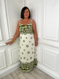 Daisy Maxi Dress - Olive