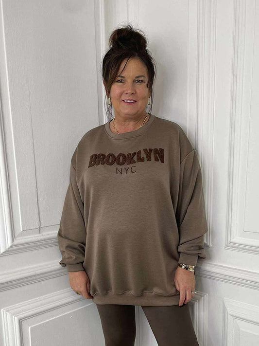 Brooklyn Sweatshirt - Mocha