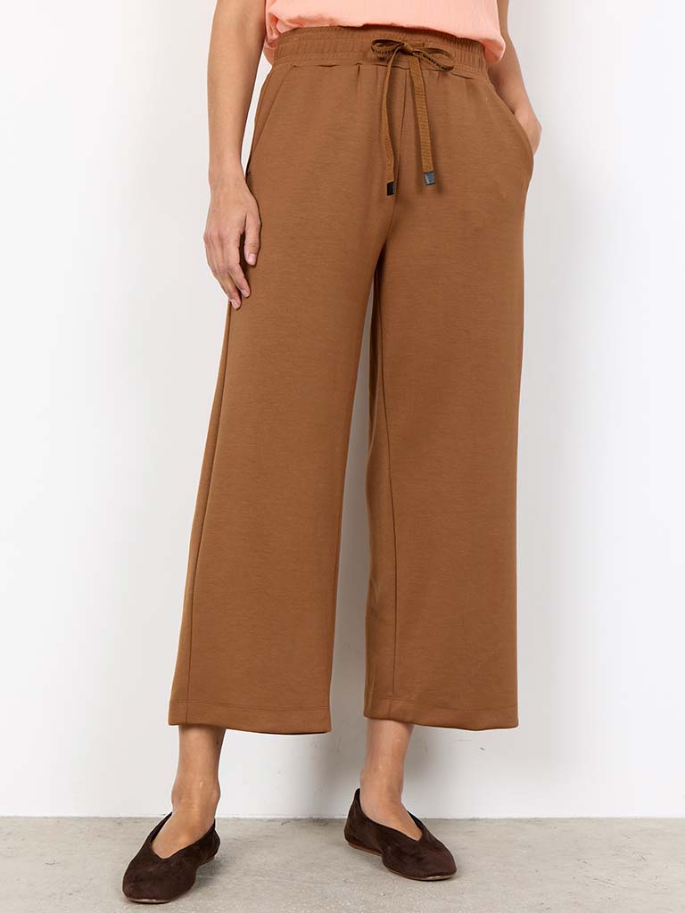 Soya Concept Crop Banu Joggers - Toffee