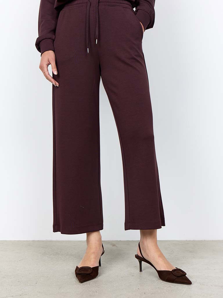 Soya Concept Banu 7/8 Joggers - Choco