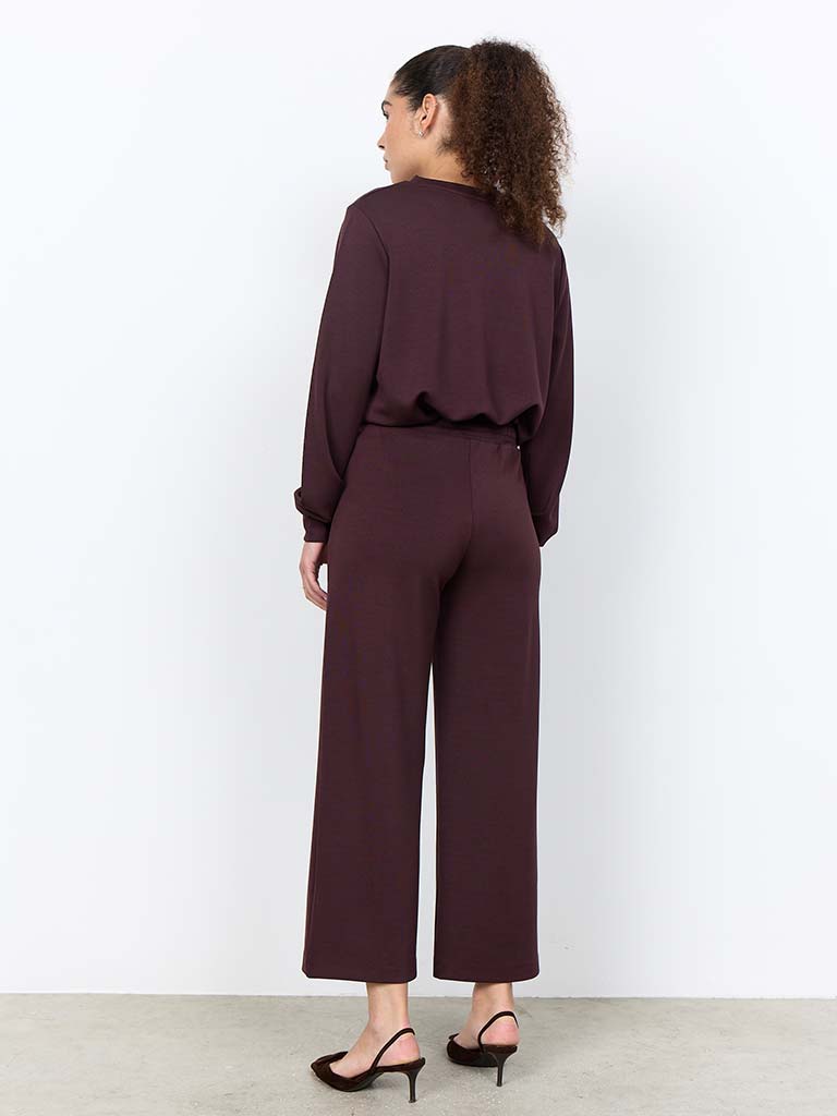 Soya Concept Banu 7/8 Joggers - Choco