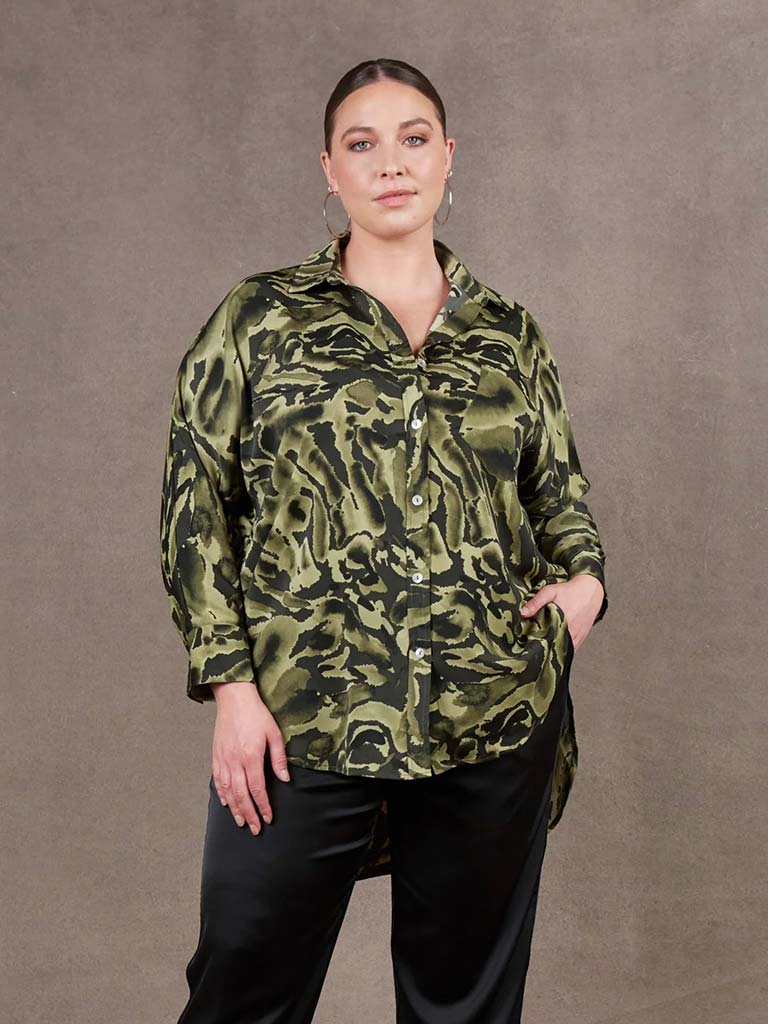 Eb&Ive Mayan Shirt - Fern