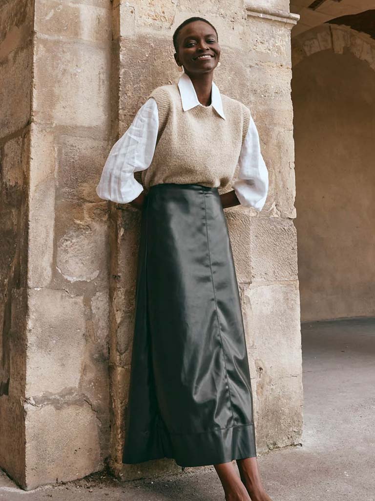 Eb&Ive Allegro Maxi Skirt - Black