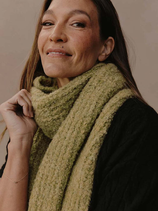 Eb&Ive Naviva Scarf - Chartreuse