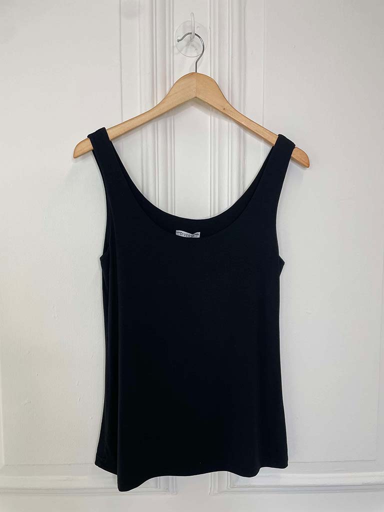 Supersoft Jersey Vest - Black