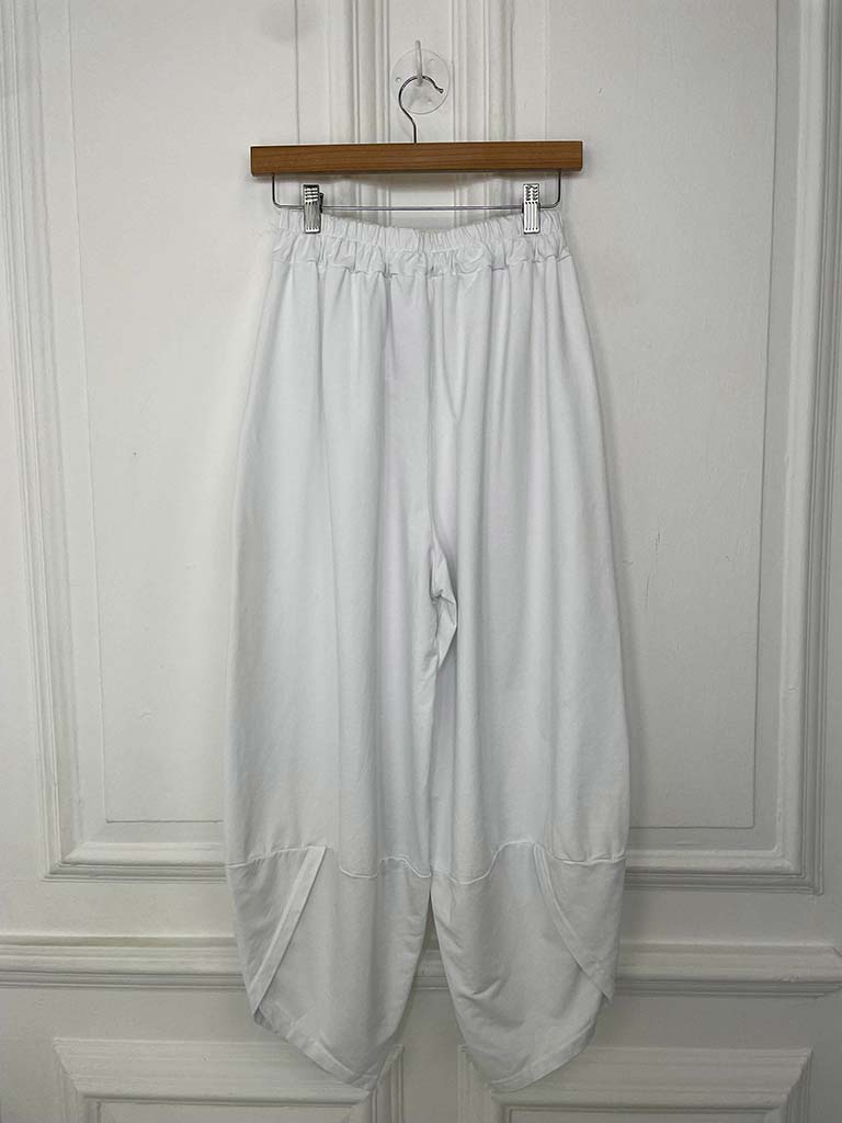 Cocoon Pocket Joggers - White