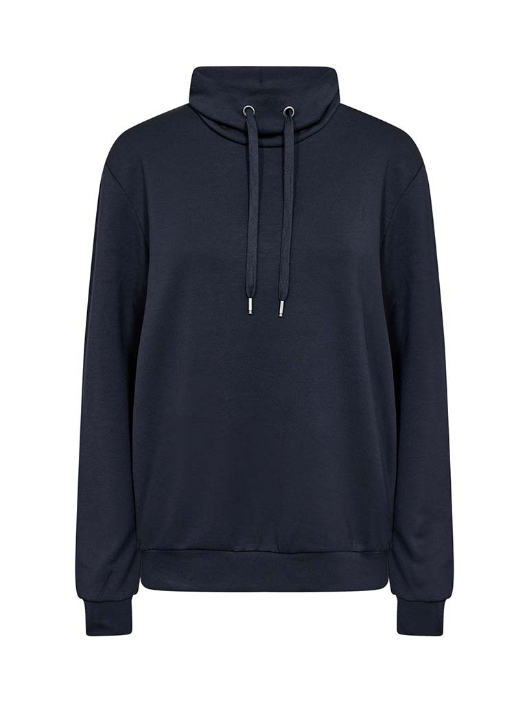 Soya Concept Banu Cowl Sweatshirt - Navy