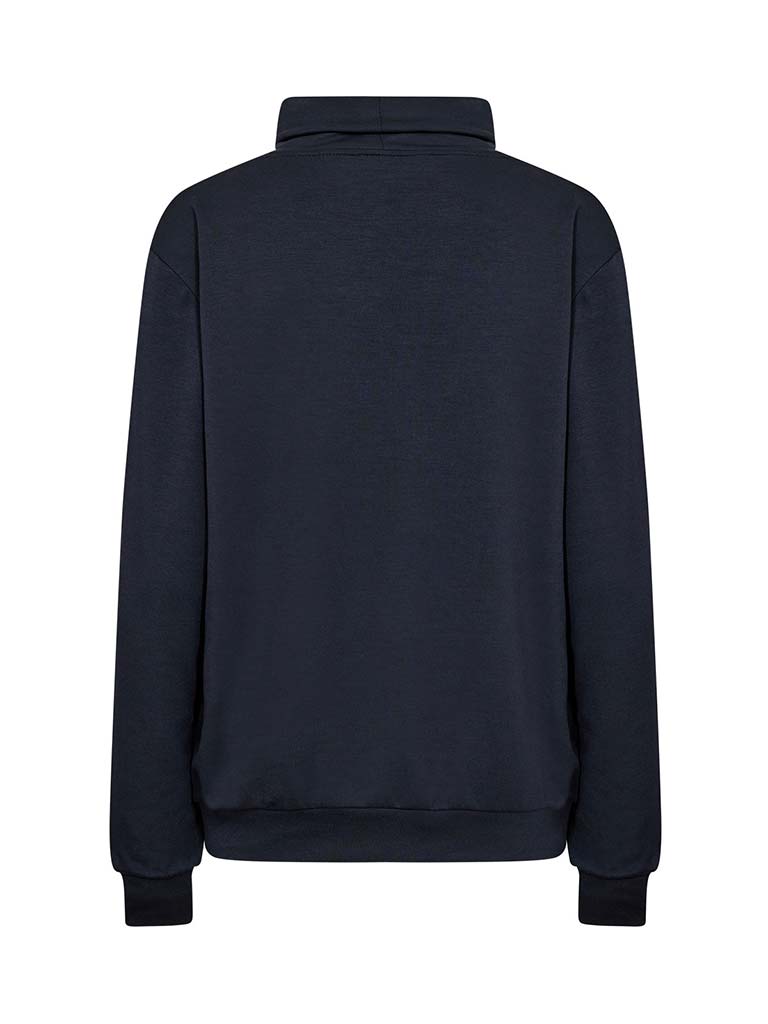 Soya Concept Banu Cowl Sweatshirt - Navy