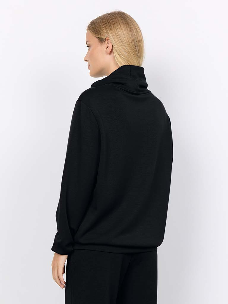 Soya Concept Banu Cowl Sweatshirt - Black