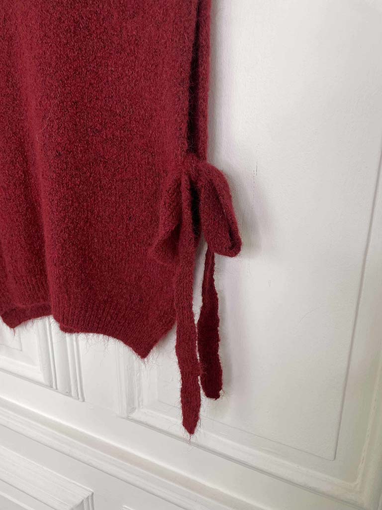 Tie Side Tank Knit - Ember