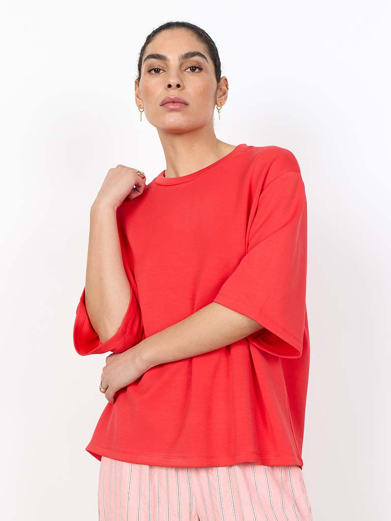 Soya Concept Boxy Sweat Top - Bitters