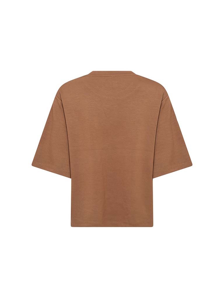 Soya Concept Boxy Sweat Top - Toffee