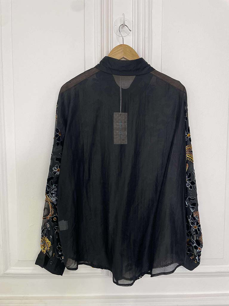 Devoré Paisley Shirt