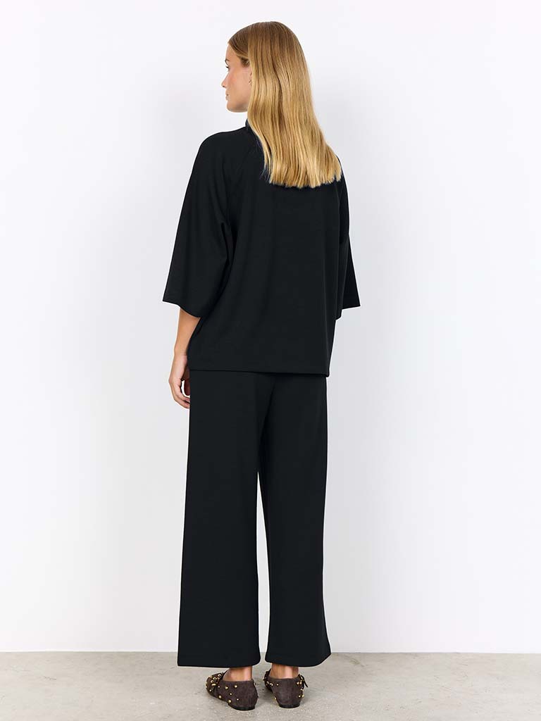 Soya Concept Banu High Neck Sweatshirt - Black