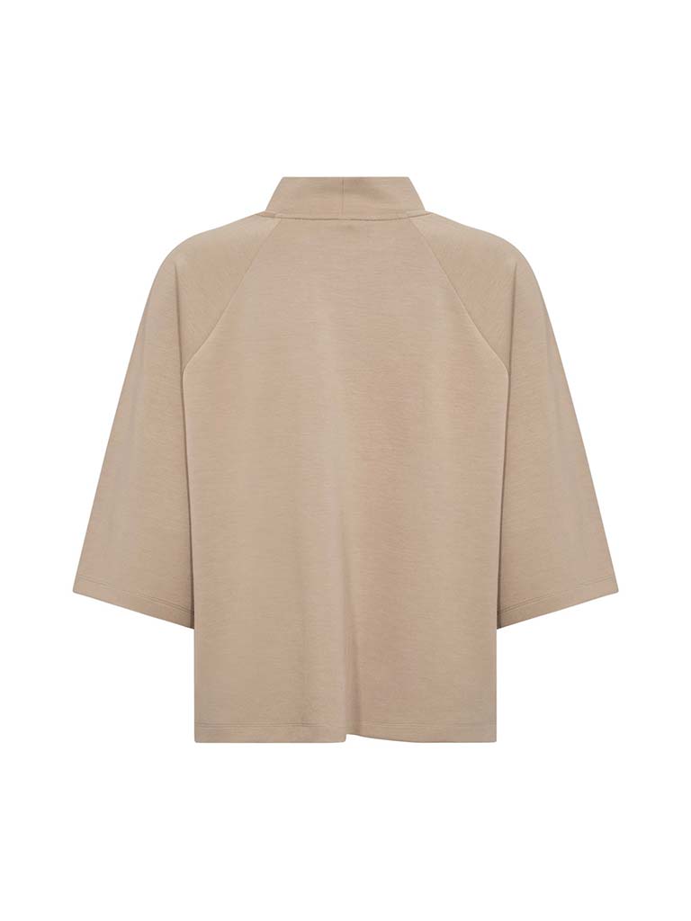 Soya Concept Banu High Neck Sweatshirt - Camel