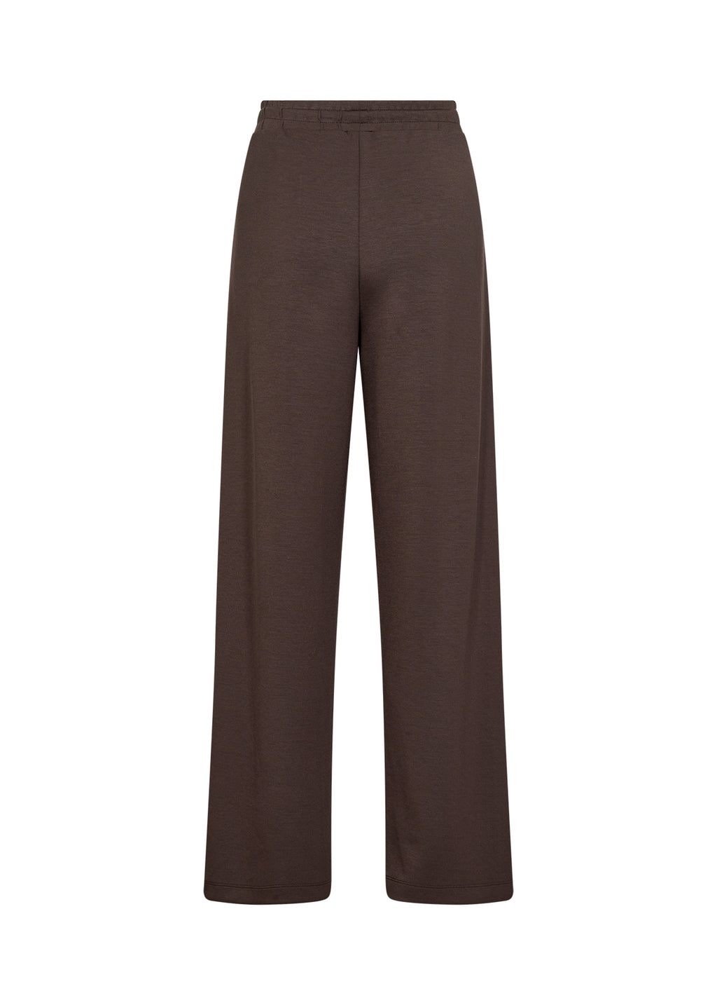 Soya Concept Banu Wide Leg Joggers - Chocolate