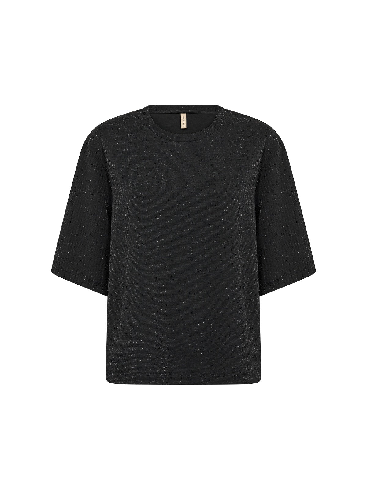 Soya Concept Andine Shimmer Top - Black