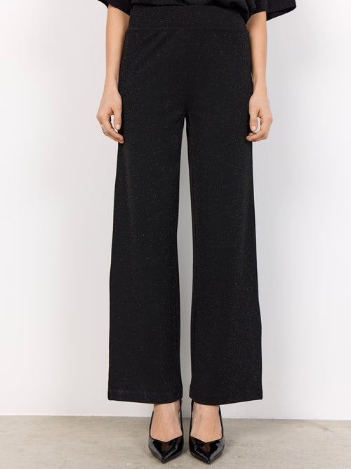 Soya Concept Andine Shimmer Trousers - Black