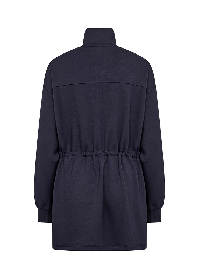Soya Concept Zip Front Jacket - Navy