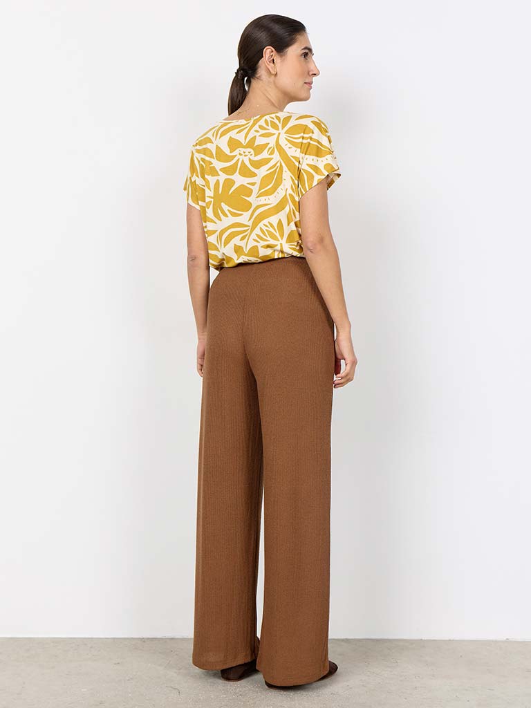 Soya Concept Knitted Joggers - Toffee