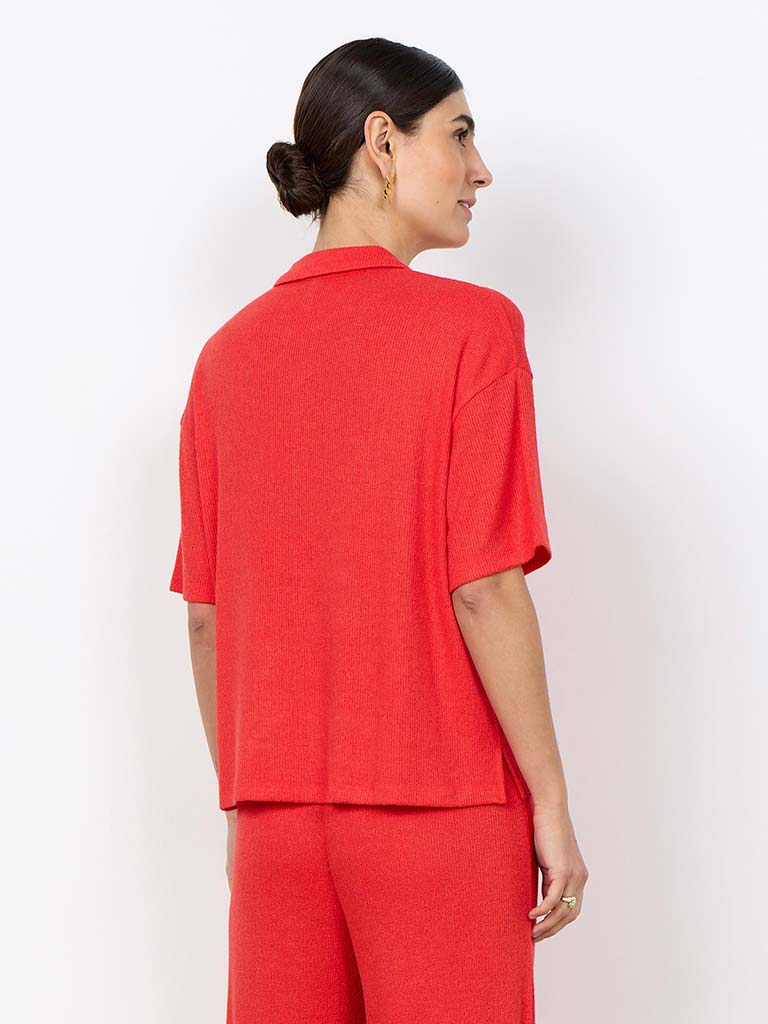 Soya Concept Knitted Collared Top - Bitters