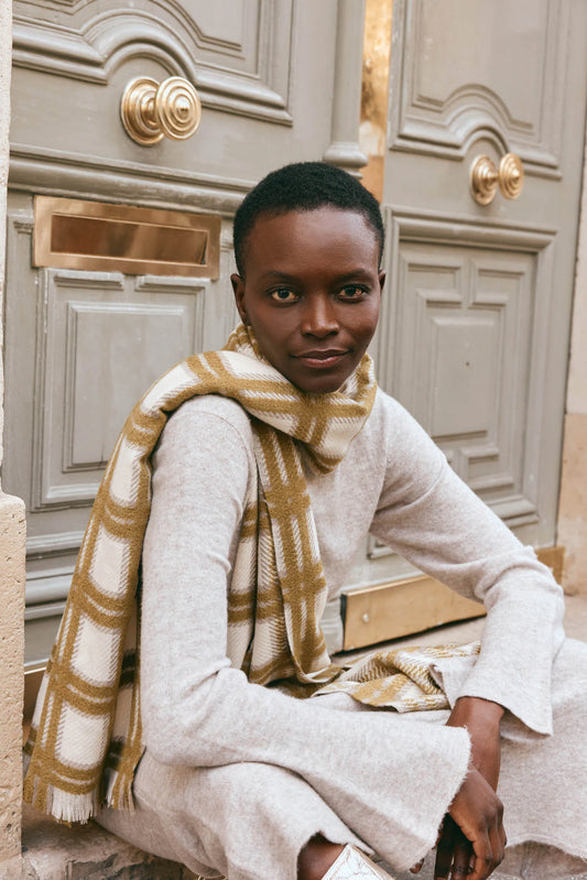 Eb&Ive Aman Scarf - Chartreuse