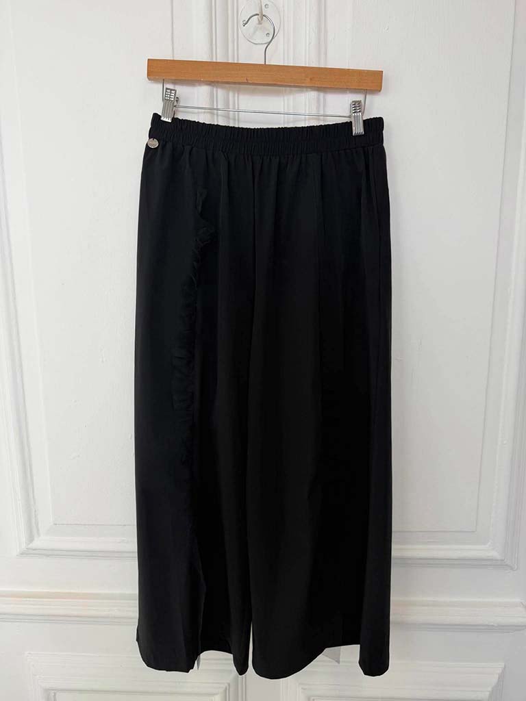 Malissa J Ruffle Culottes - Black