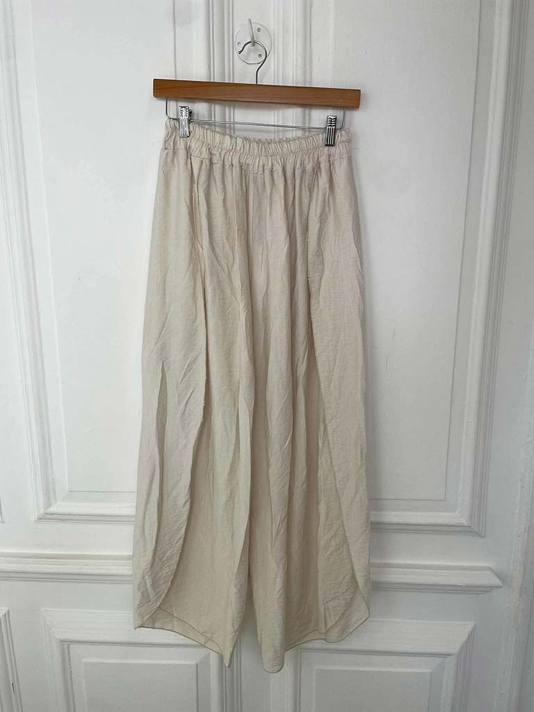 Wrap Trouser Co-ord - Stone