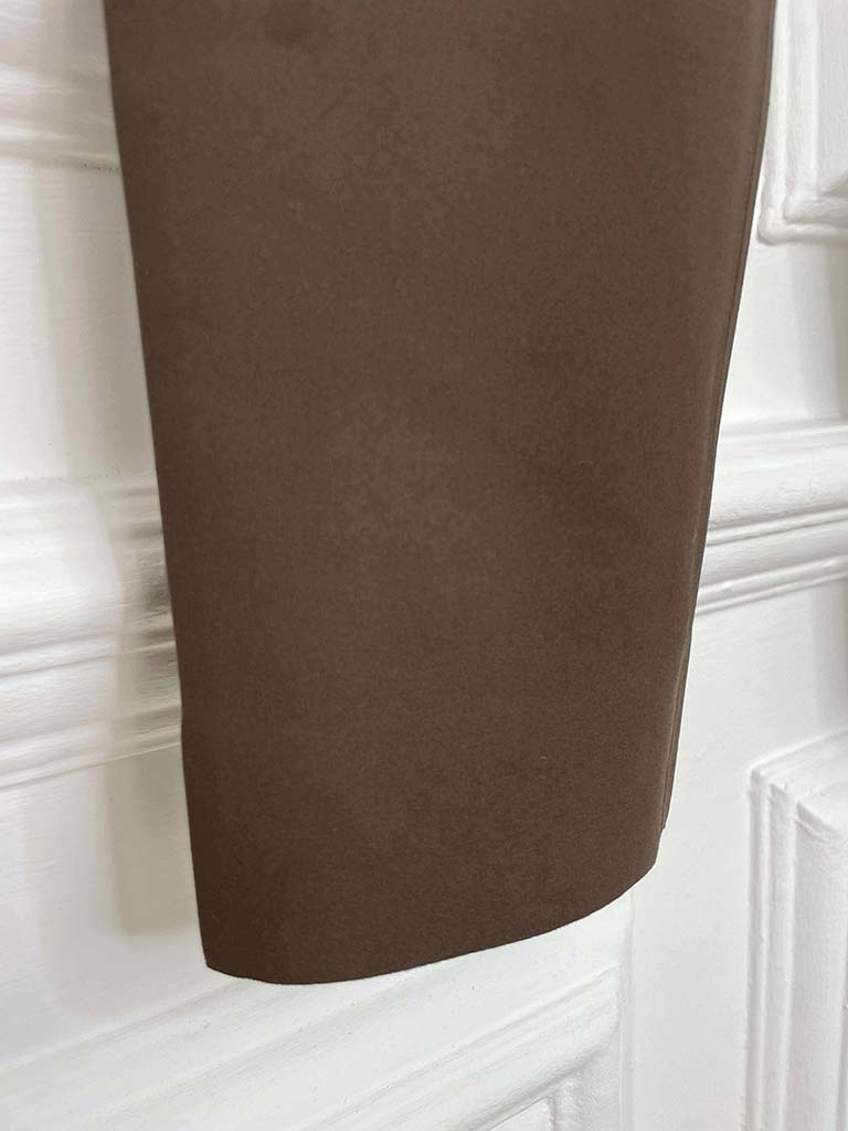 Luxe Scuba Leggings - Truffle