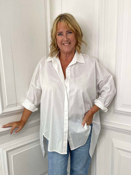 Trapeze Shirt - White