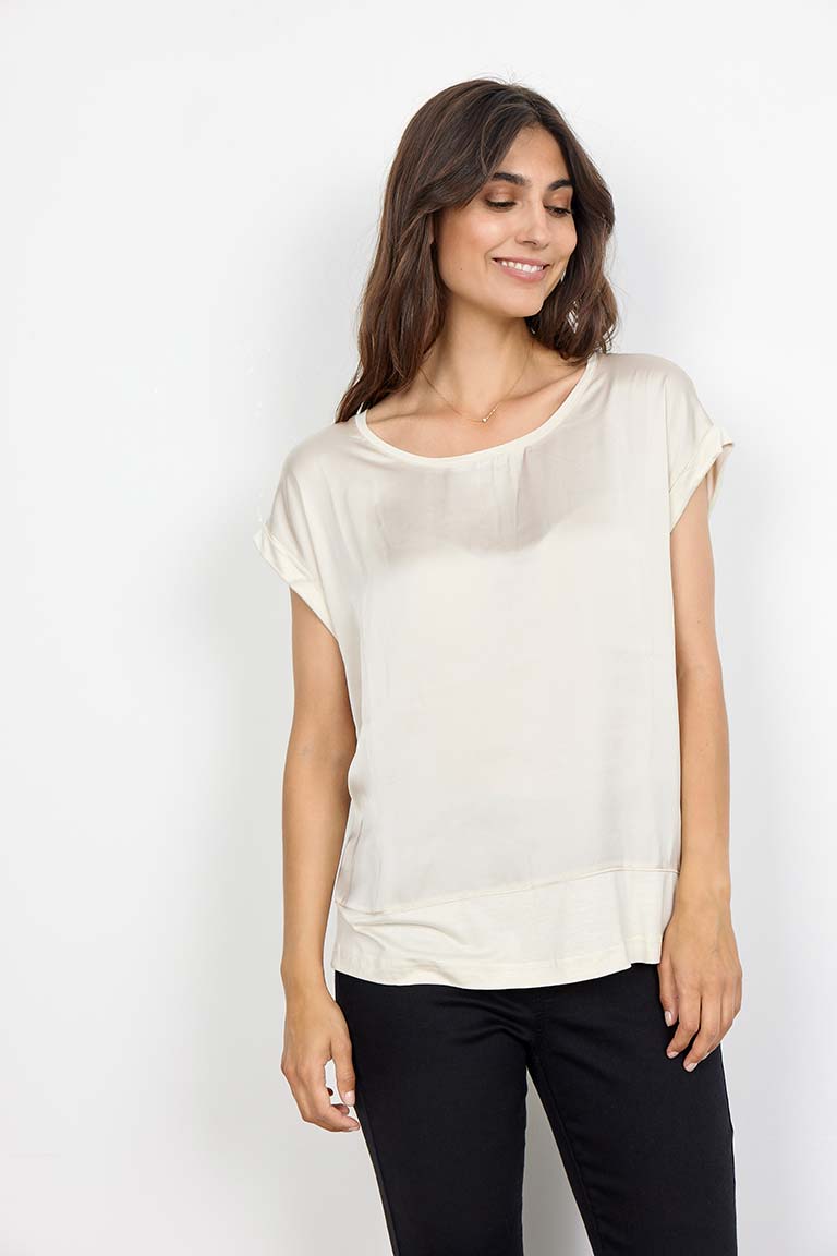 Soya Concept Thilde T-Shirt - Cream