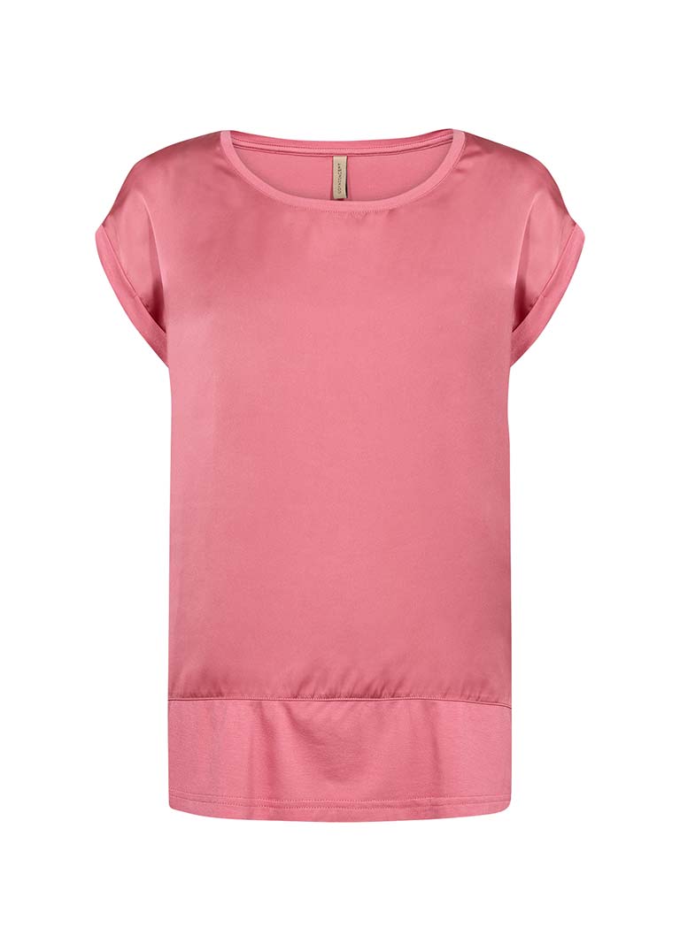 Soya Concept Thilde T-Shirt - Raspberry