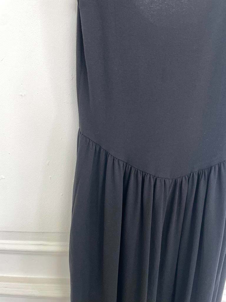 Jersey Balloon Jumpsuit - Black