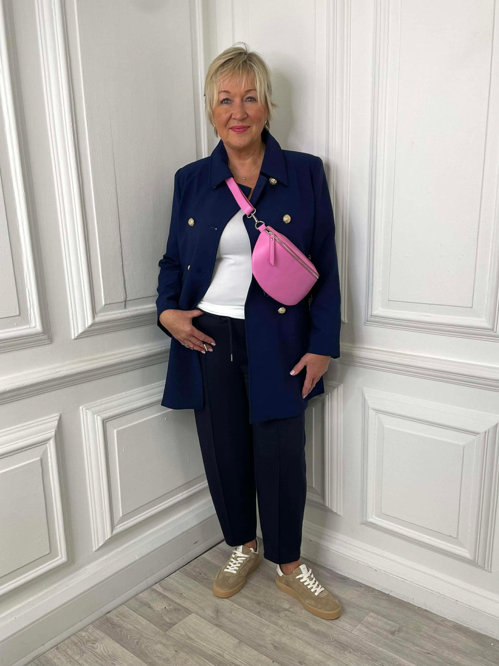 Cocoon Jersey Joggers - Navy