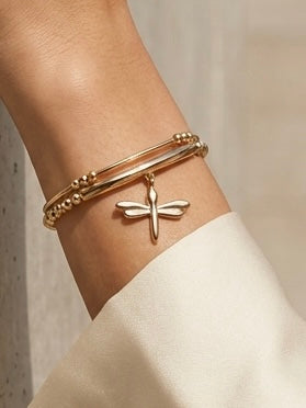 Envy Dragonfly Bracelet - Gold
