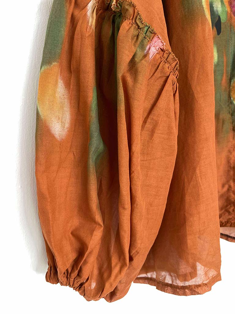 Floreale Artist Shirt - Burnt Sienna