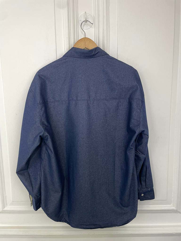 Denim Shacket - Mid Denim