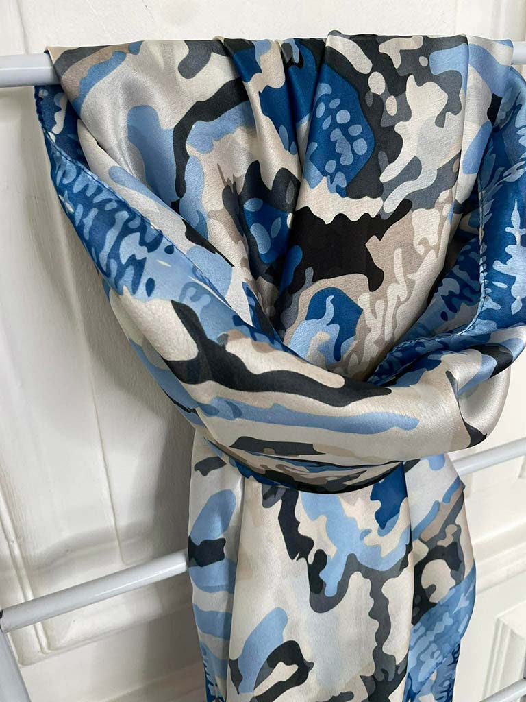 Malissa J Kaleidoscope Scarf - Blue