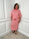 Soya Concept Stripe Skirt - Bitters