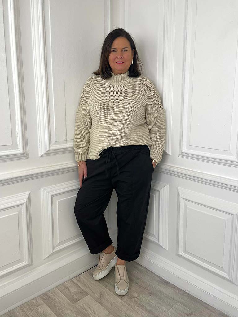 Fisherman Knit - Stone