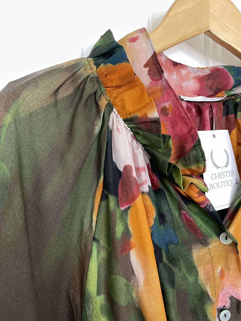 Floreale Artist Shirt - Chocolate