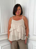 Layered Cami Top - Stone