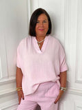 Cloud Cotton Artist Top - Petal