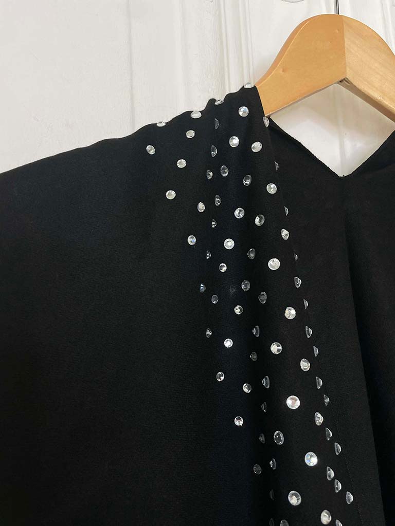 Malissa J Studded Wrap - Black