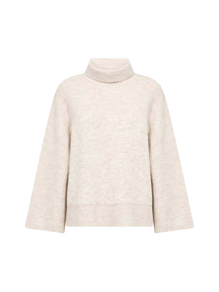 Soya Concept Venche Polo Knit - Ecru