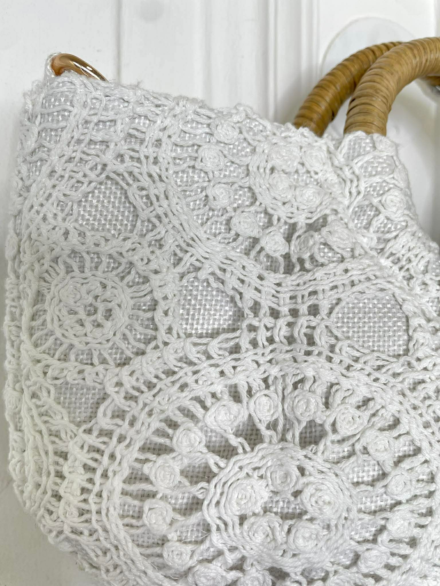 Crochet Bag - White