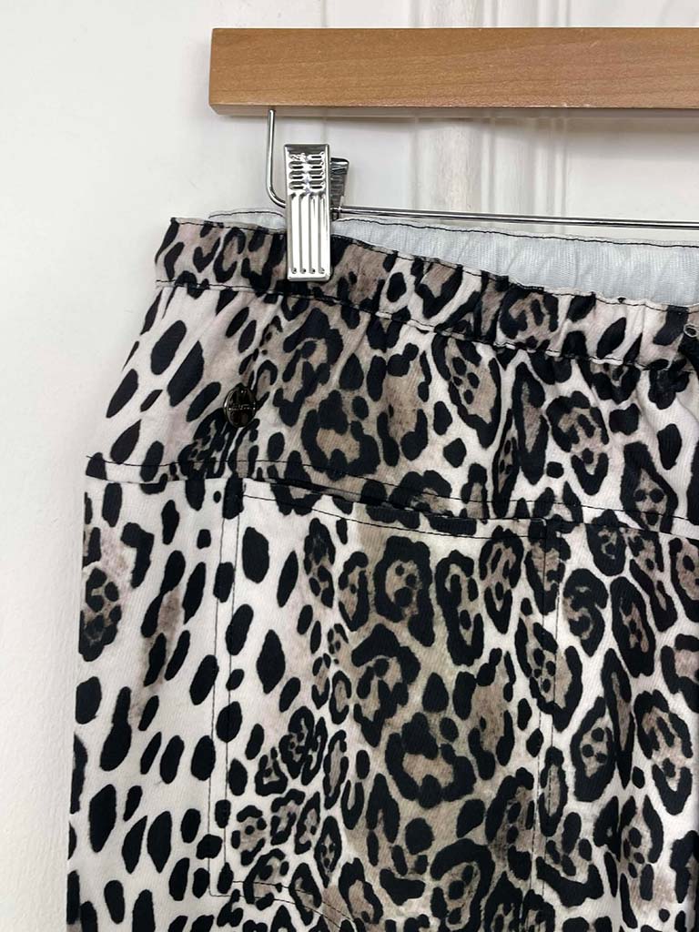 Malissa J 7/8 Cigarette Trousers - Leopard