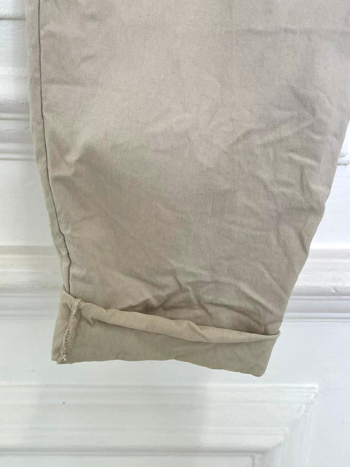 Stretchy Casual Trousers - Stone