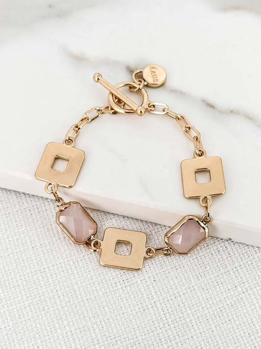 Envy Trinny Gem Bracelet - Gold