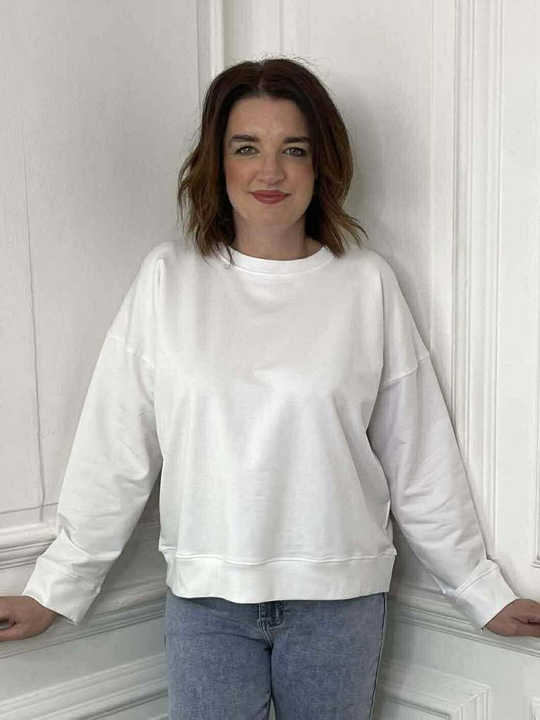 Crewneck Sweatshirt - Soft White